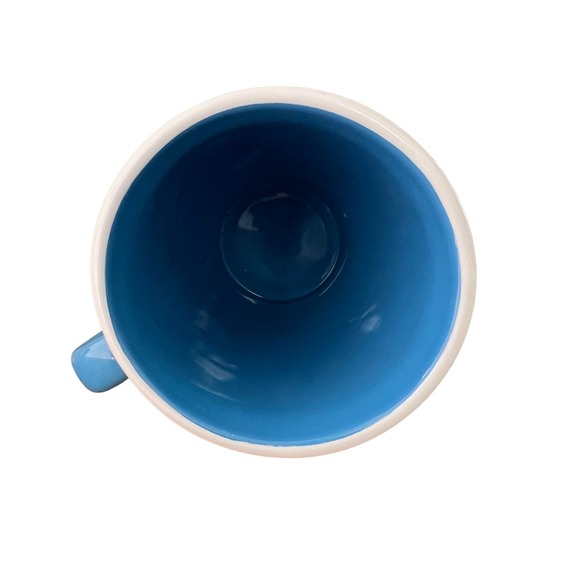 Rae Dunn Harry Potter Ravenclaw Crest Mug Blue Handle Wizarding World 16 fl oz - Picture 3 of 4